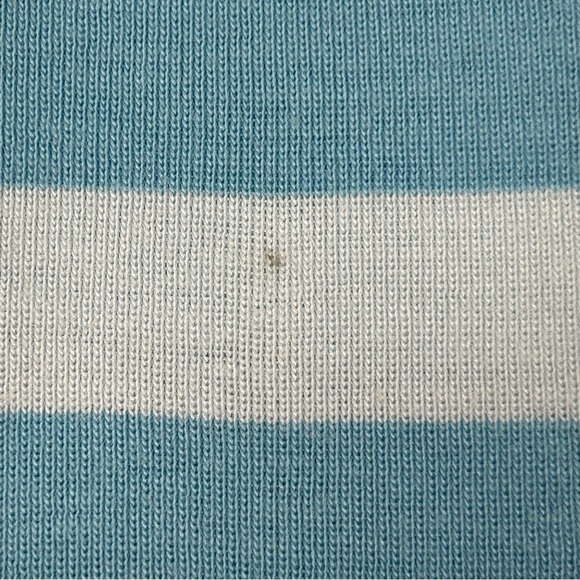 2 for$15 Talbots Light Blue Striped Top - Picture 8 of 9